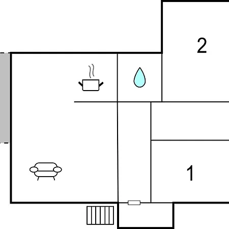 In With Kitchen Apartman
